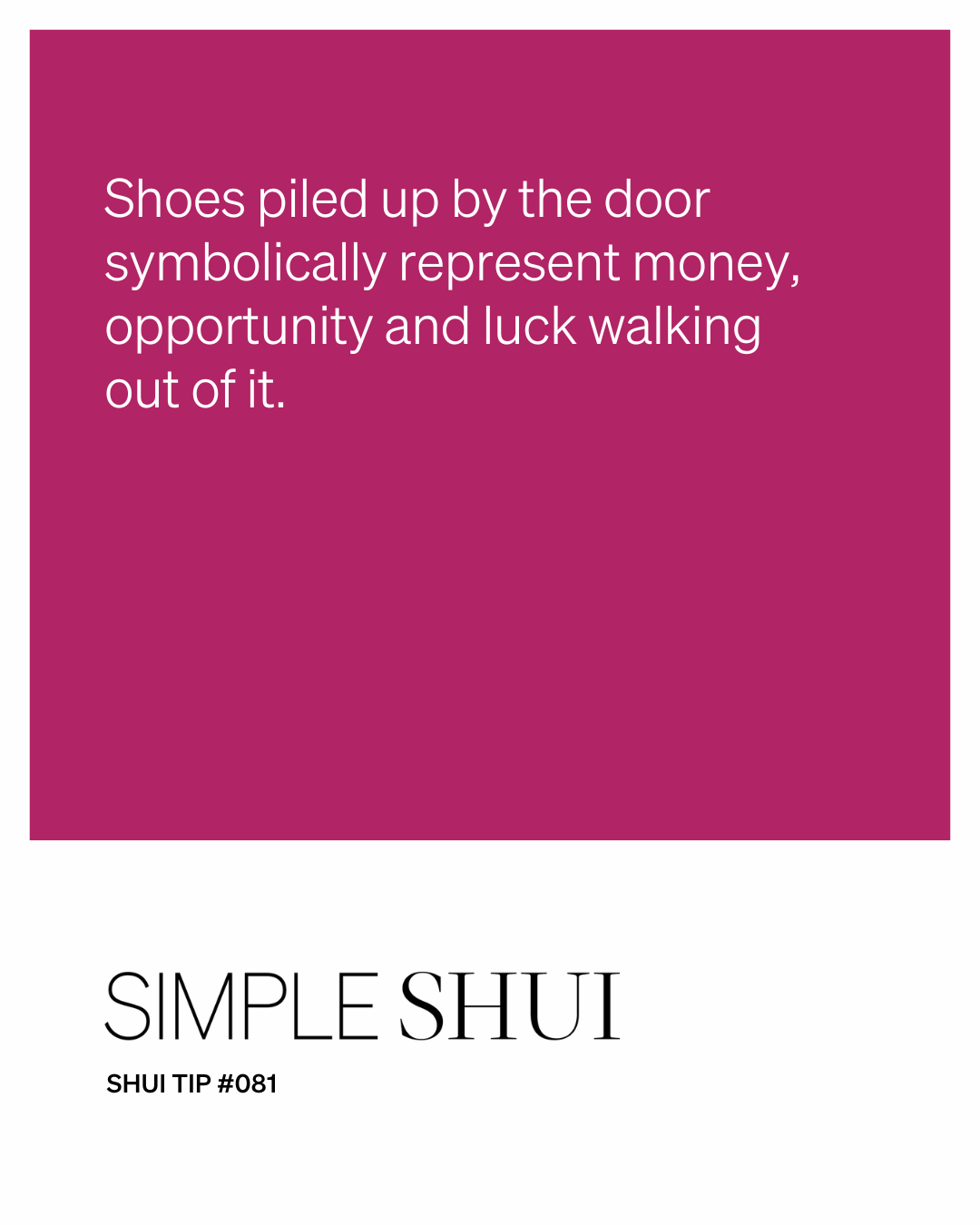 simple shui tip: shui with the new moon!