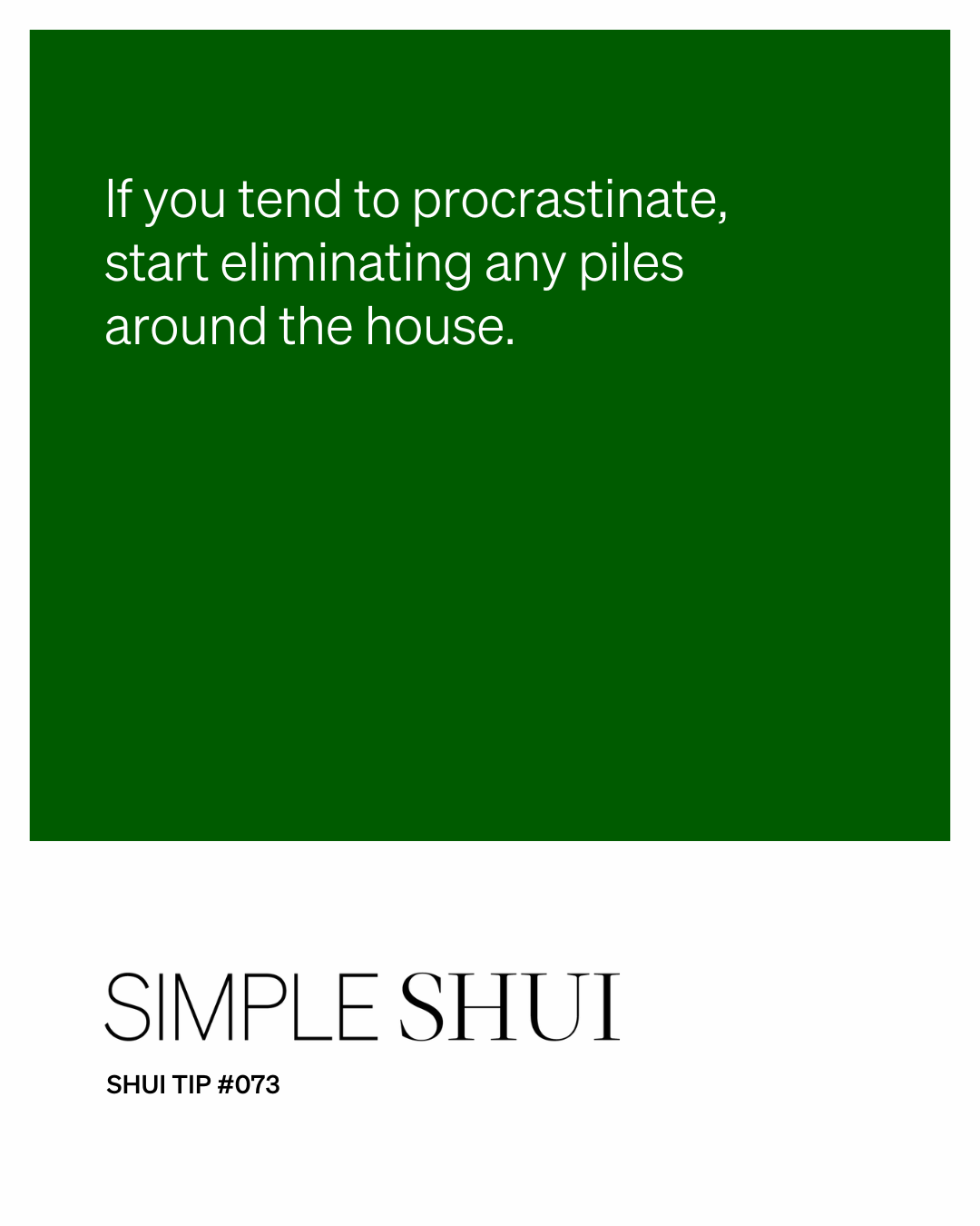 simple shui tip: move outta FEAR into FIERCE!